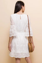 Chic Ibiza Mini Dress – Women's Boho Summer Party & Holiday Dress | Meave & Ivy