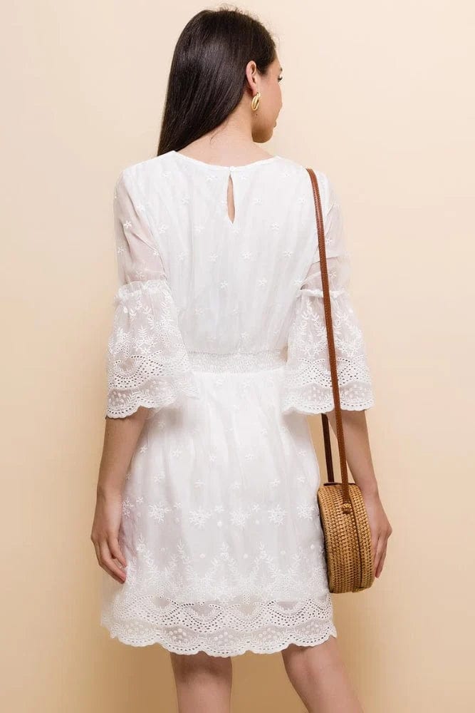 Chic Ibiza Mini Dress – Women's Boho Summer Party & Holiday Dress | Meave & Ivy