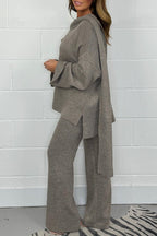 Knitted Jumper and Scarf Set – Coordinated Winter Duo