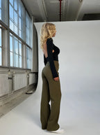 High Waist Wide Leg Trousers – Elegant Tailored Trousers