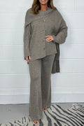Knitted Jumper and Scarf Set – Coordinated Winter Duo