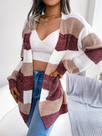 Striped Knit Cardigan – Soft Autumn Layer