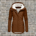 Fleece Lined Winter Jacket with Hood – Warm Everyday Coat