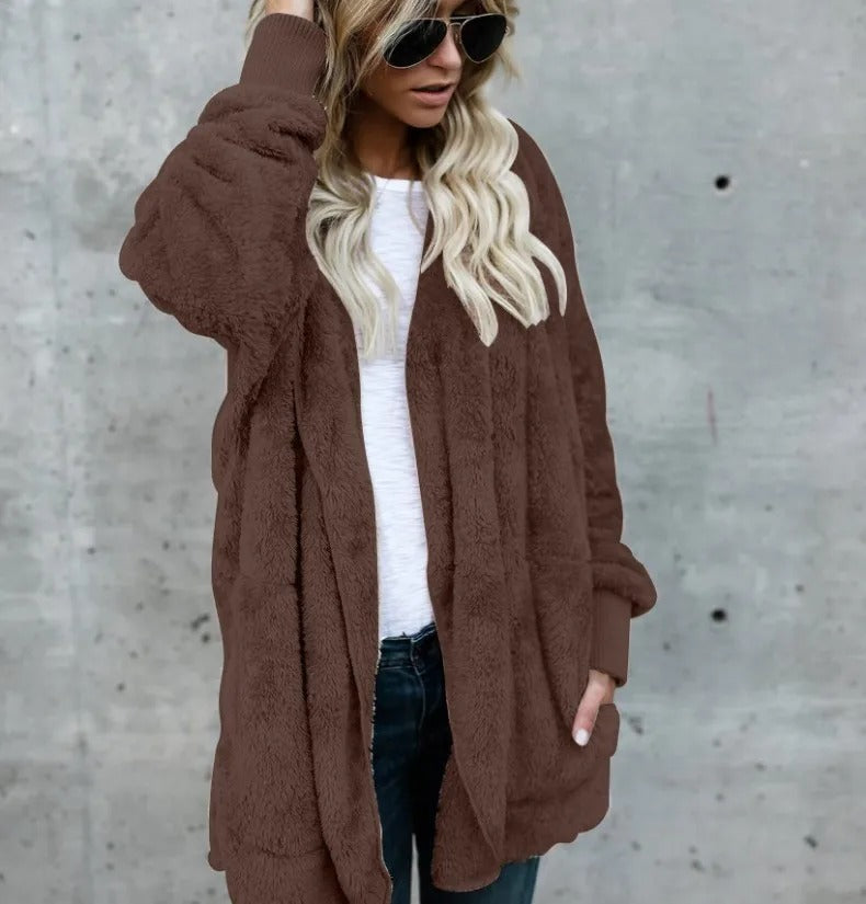 Double-Layer Fleece Jacket – Slim Warm Fit to 5XL