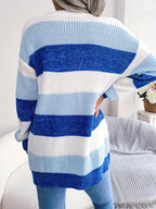 Striped Knit Cardigan – Soft Autumn Layer