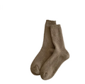 Women's Warm Knitted Crew Socks – Soft Textured Everyday Style