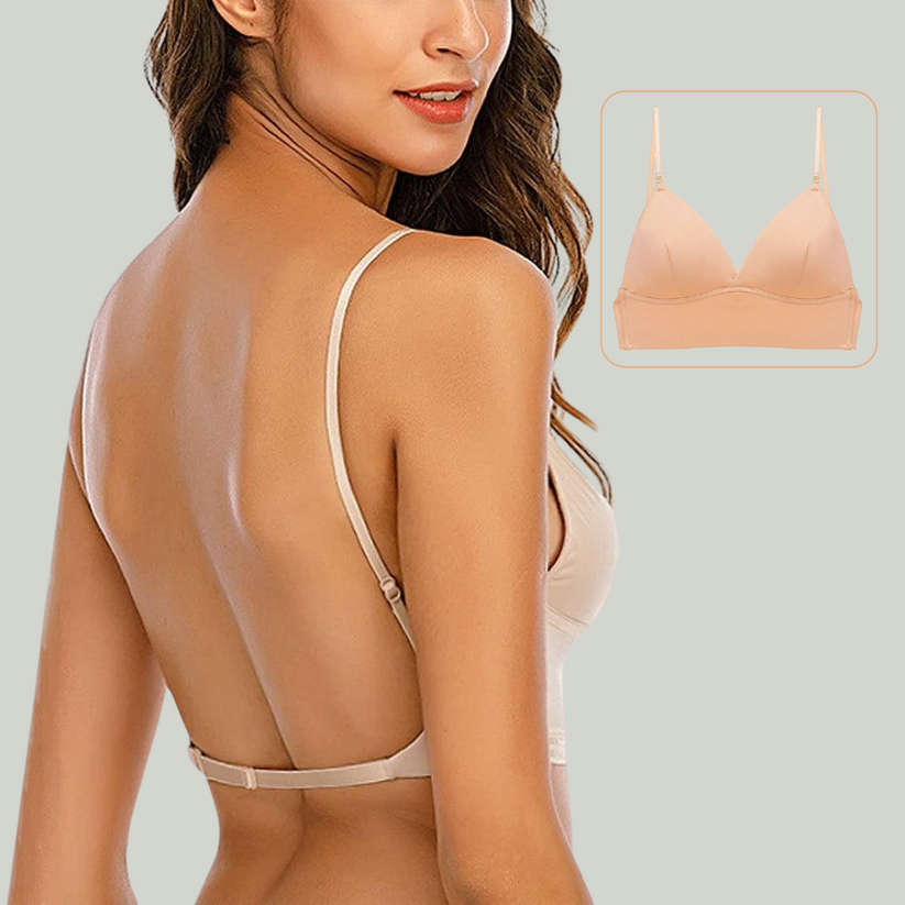 Low Back Bra – Invisible Multiway Bra for Backless Dresses