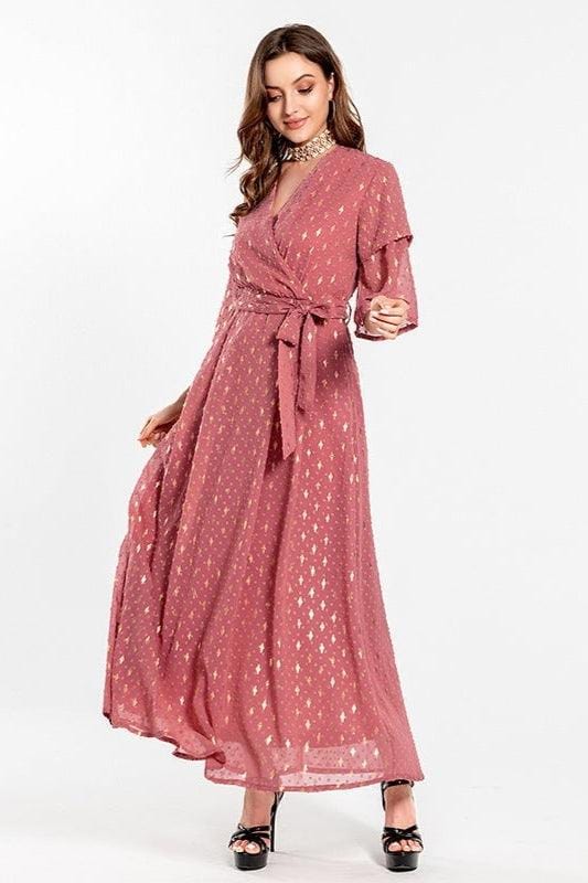 Ibiza Boho Maxi Dress – Women's Lightweight Flowy Summer Beach Holiday Dress | Meave & Ivy