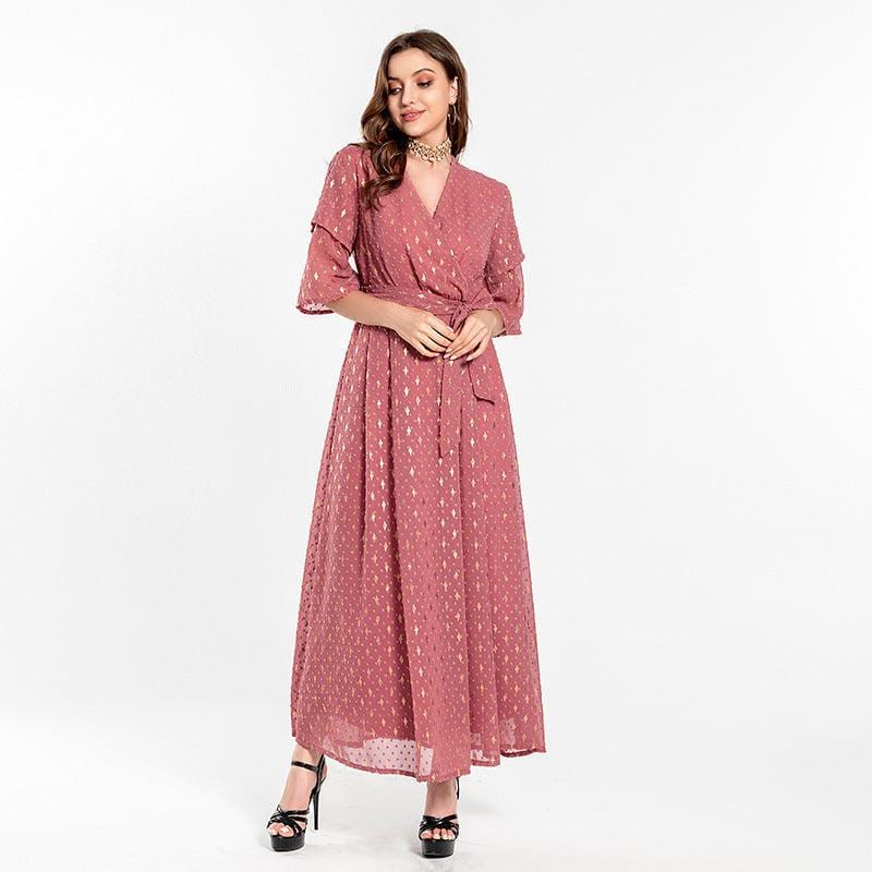 Ibiza Boho Maxi Dress – Women's Lightweight Flowy Summer Beach Holiday Dress | Meave & Ivy