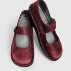 Leather Mary Jane Orthopedic Flats