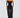 The Isabella Knot Maxi Dress - Classic Black Evening Gown