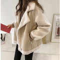 Suede-Look Winter Jacket – Warm Refined Finish