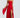 Red Chiffon Maxi Dress – Bold Statement Evening Gown | Meave & Ivy