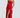 Red Chiffon Maxi Dress – Bold Statement Evening Gown | Meave & Ivy