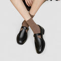 Women's Orthopedic Mary Jane Shoes – Comfort Low-Heel Strap Shoes