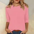 Long Sleeve Top with Round Neck – Essential Basic in 6 Colours