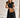 Black Ibiza V-Neck Midi Dress – Women's Boho Summer Beach & Holiday Dress | Meave & Ivy
