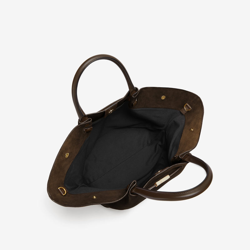 Suede Tote Bag in Small & Large – Luxury Handbag