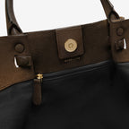 Suede Tote Bag in Small & Large – Luxury Handbag
