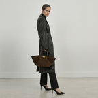 Suede Tote Bag in Small & Large – Luxury Handbag