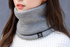 Warm Knitted Neck Warmer – Soft Snood in 3 Colours