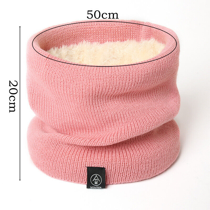 Warm Knitted Neck Warmer – Soft Snood in 3 Colours