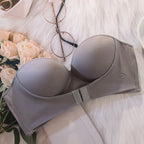 Women's Reinforced Strapless Bra with Push-Up Effect