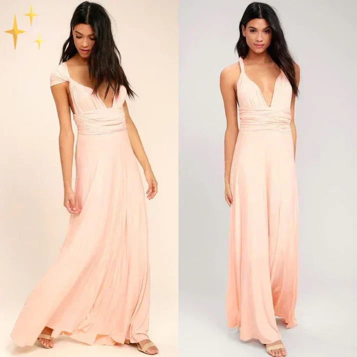 Convertible Wrap Dress with Adjustable Straps | Meave & Ivy