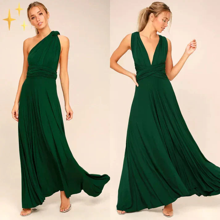 Convertible Wrap Dress with Adjustable Straps | Meave & Ivy