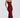 Burgundy Off-Shoulder Maxi Dress – Sculpted Evening Gown | Meave & Ivy