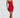 Red Floral Corset Mini Dress – Appliqué Statement Dress | Meave & Ivy