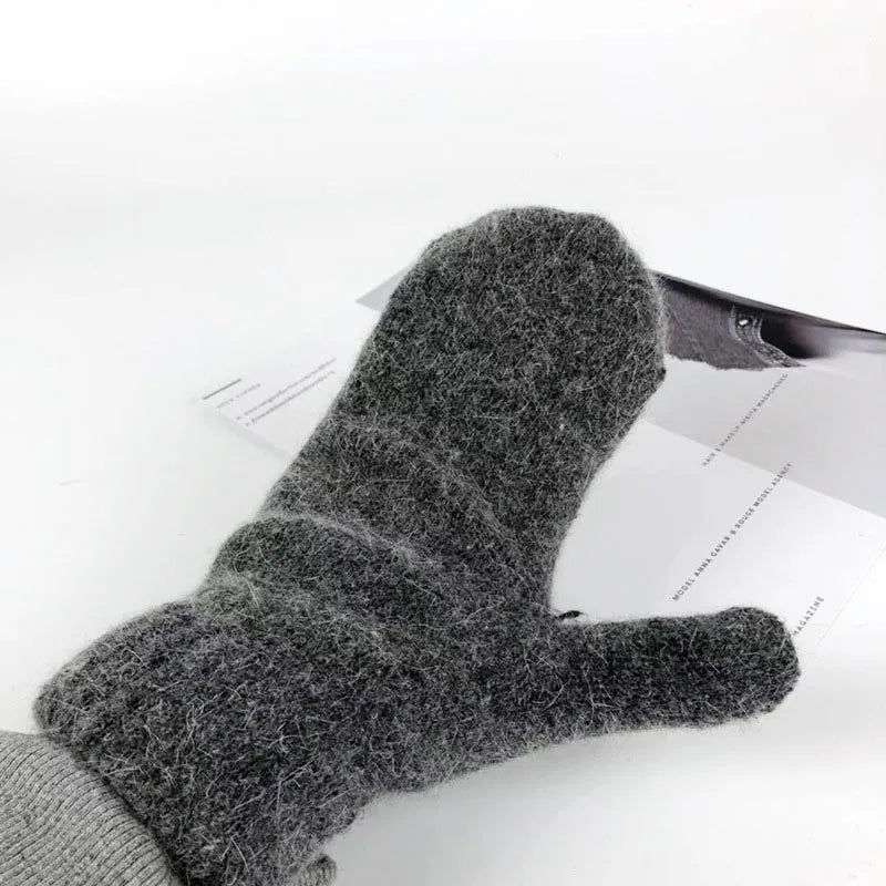 Warm Plush Mittens – Soft Fluffy Winter Mittens in 9 Colours