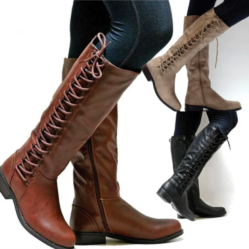 Comfortable High Boots – Versatile Tall Boots in 3 Colours