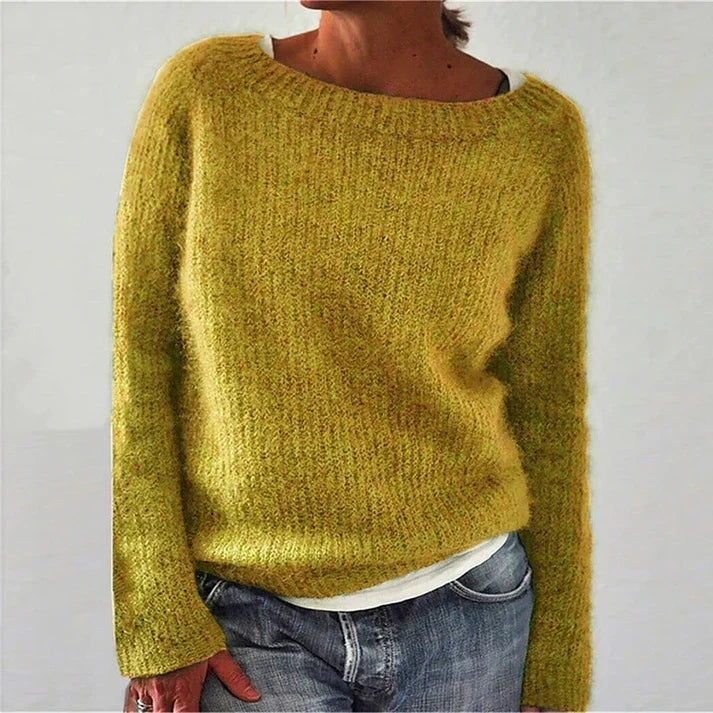 Classic Knitted Jumper – Warm Everyday Knit in 7 Colours