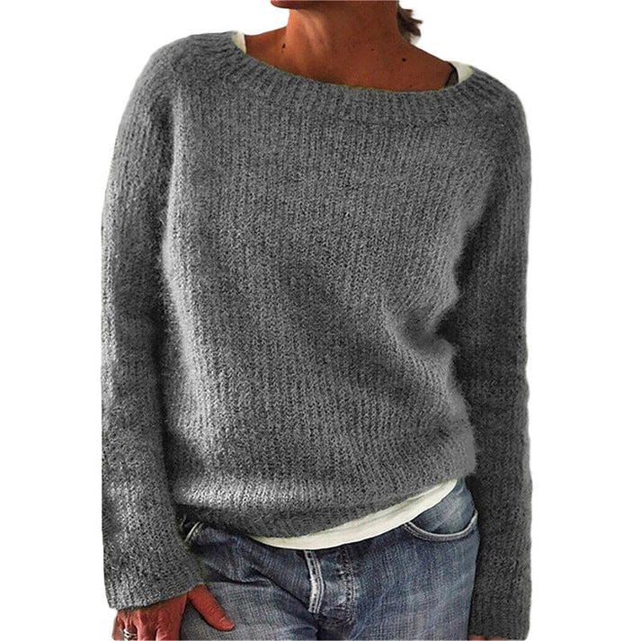 Classic Knitted Jumper – Warm Everyday Knit in 7 Colours