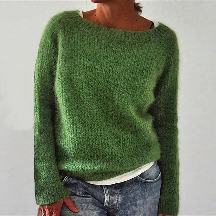 Classic Knitted Jumper – Warm Everyday Knit in 7 Colours