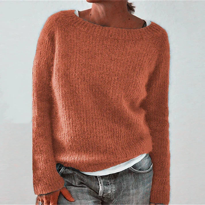 Classic Knitted Jumper – Warm Everyday Knit in 7 Colours