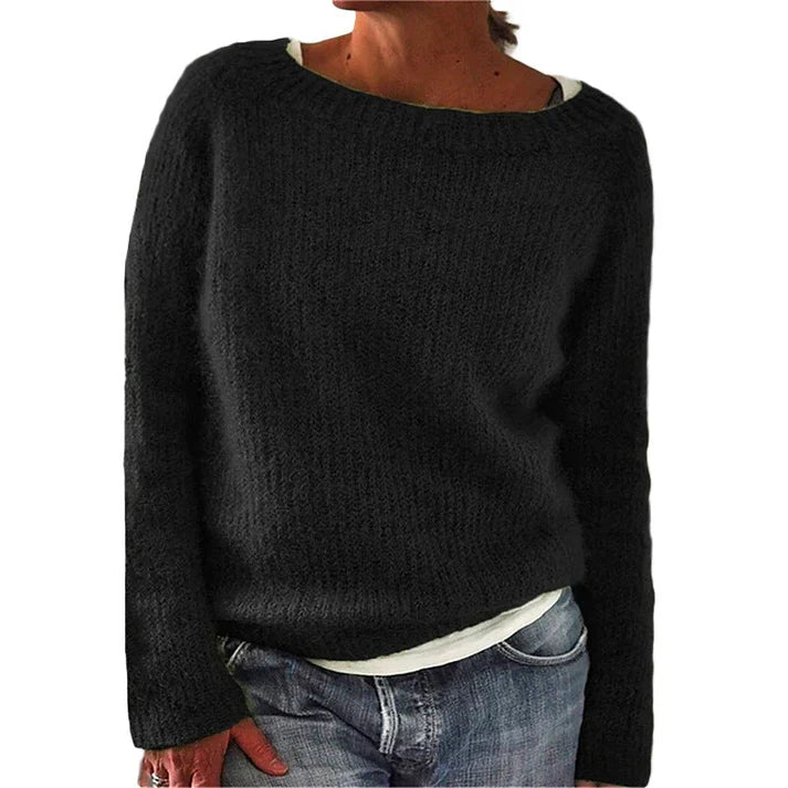 Classic Knitted Jumper – Warm Everyday Knit in 7 Colours