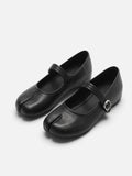 Tabi Split-Toe Mary Janes with Buckle Strap