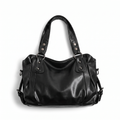 Slouchy Hobo Bag with Snap-Tab Handles