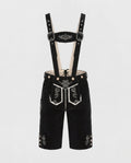 Women's Traditional Embroidered Lederhosen Shorts