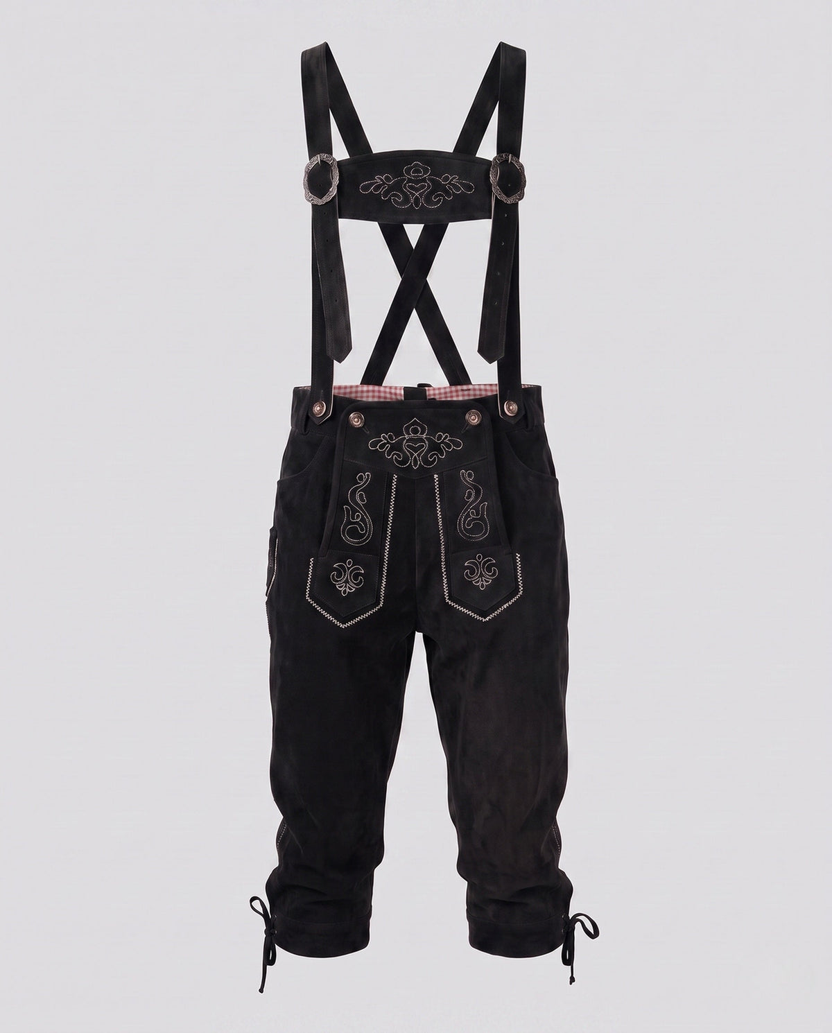 Women's Traditional Embroidered Lederhosen Trousers