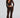 The Cleo Chocolate Knit Set - Luxury Deep Brown Lounge Two-Piece