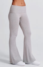 Brown Tweed Wide-Leg Tailored Trousers – Luxury Suit Pants | Meave & Ivy
