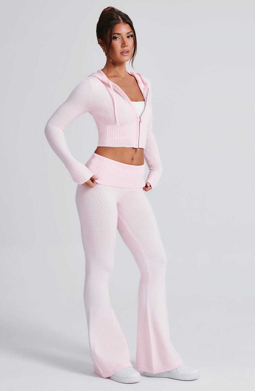 Pink Knit Co-Ord Set – Soft Luxury Lounge Two-Piece | Meave & Ivy