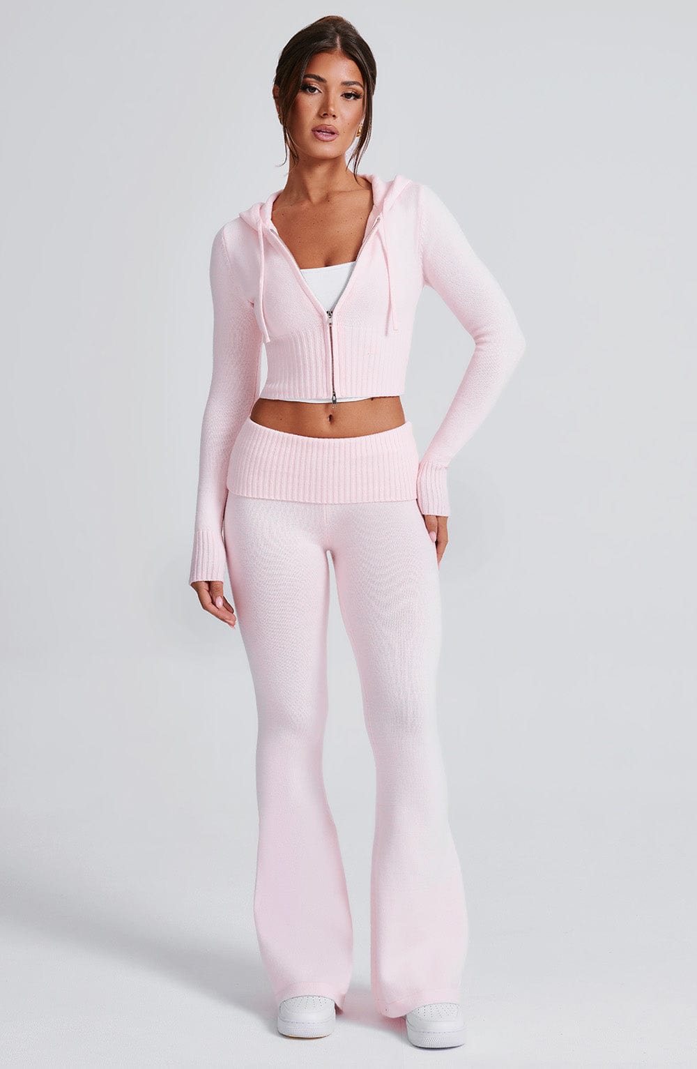 Pink Knit Co-Ord Set – Soft Luxury Lounge Two-Piece | Meave & Ivy