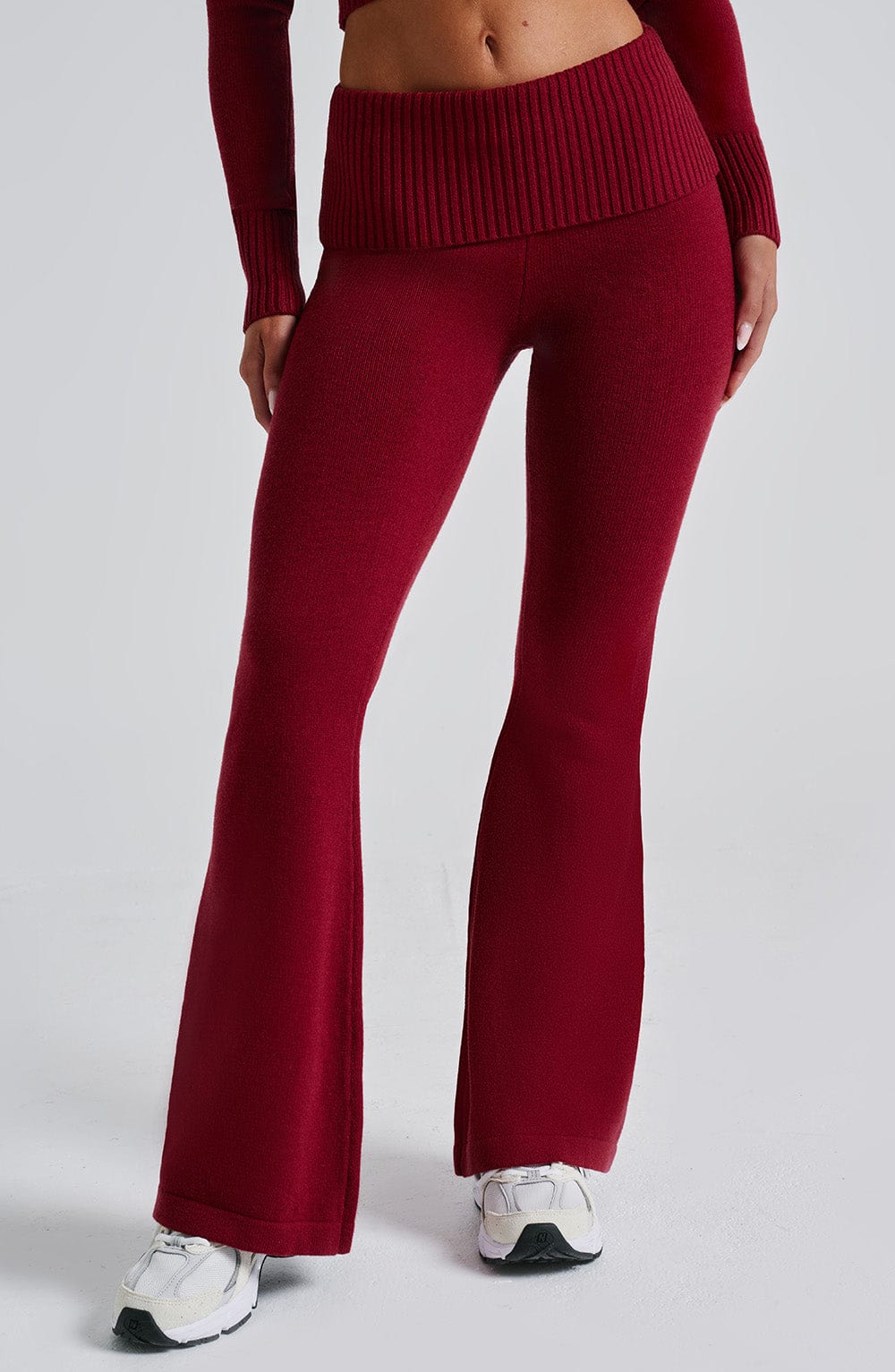 Red Knit Co-Ord Set – Bold Luxury Lounge Two-Piece | Meave & Ivy