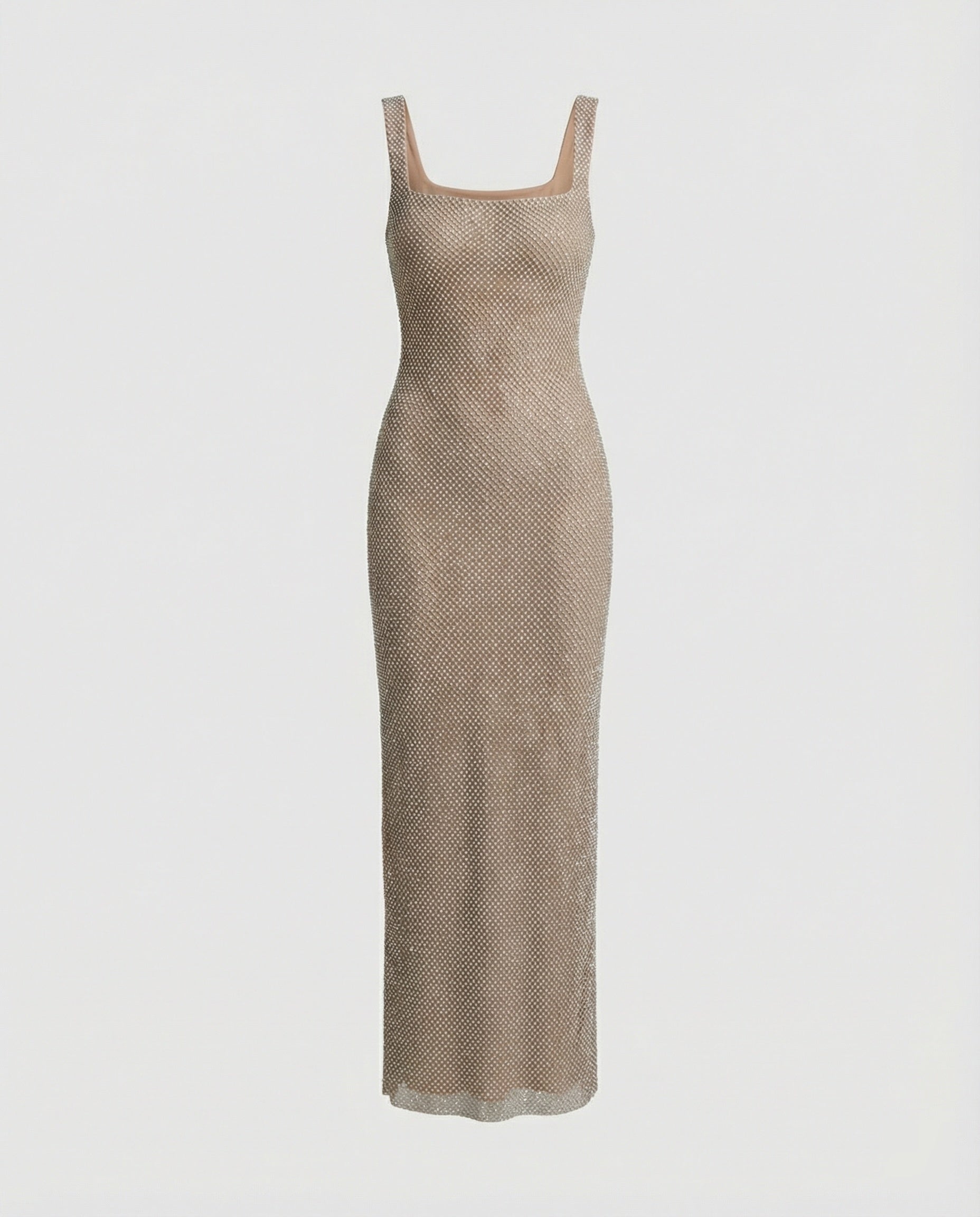 Square Neck Maxi Dress - Elegant Evening Occasion Dress | Meave & Ivy