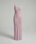Square Neck Maxi Dress - Elegant Evening Occasion Dress | Meave & Ivy