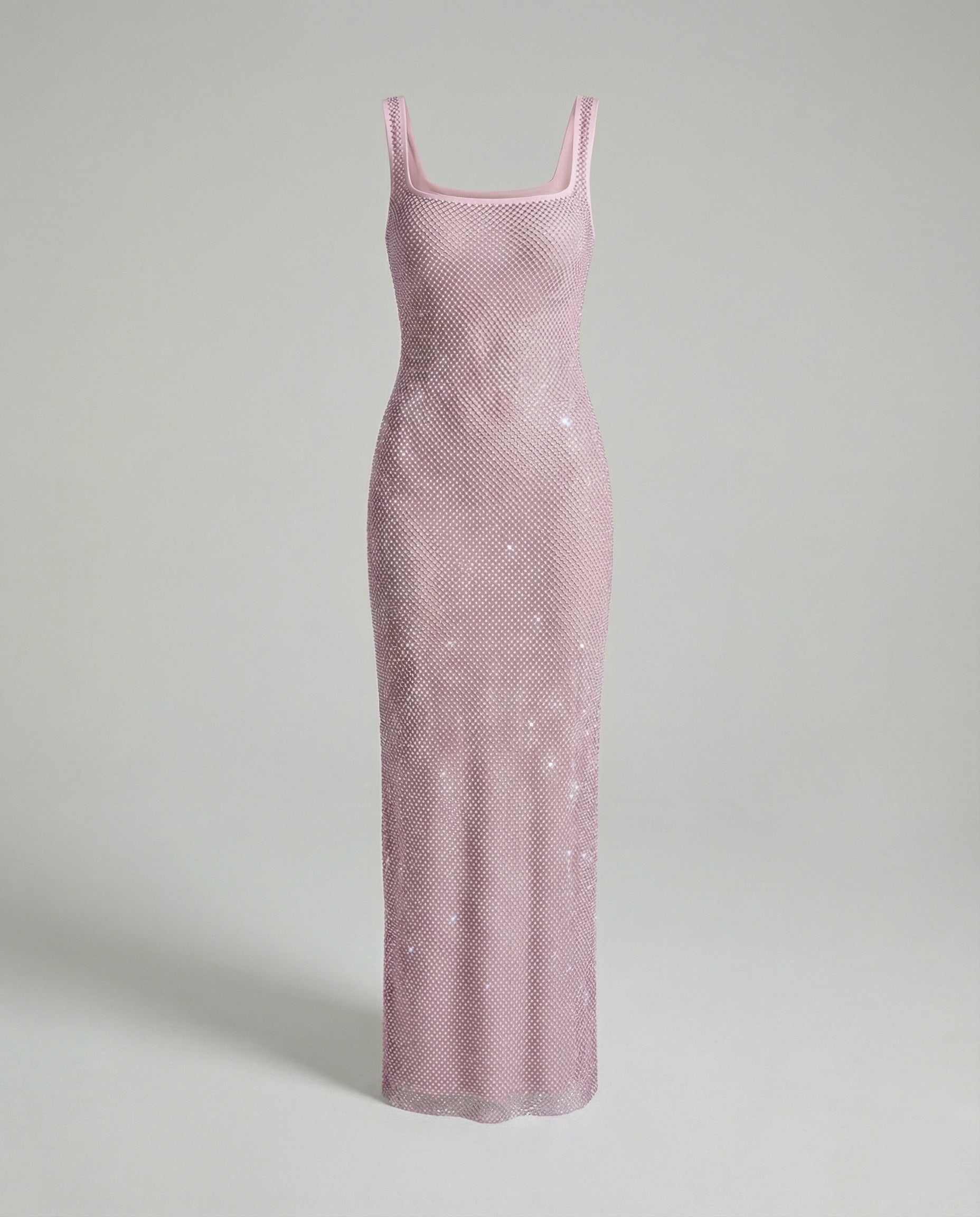 Square Neck Maxi Dress - Elegant Evening Occasion Dress | Meave & Ivy